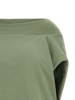 Sudadera beige de algodón