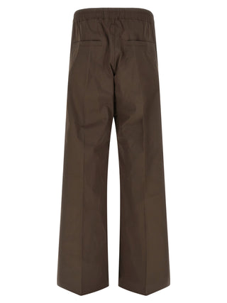 Brown Cotton Cargo Pants