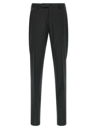 Black Virgin Wool Dress Pants