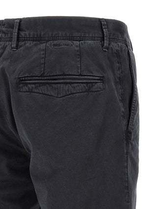 Pantalones casuales de algodón azul