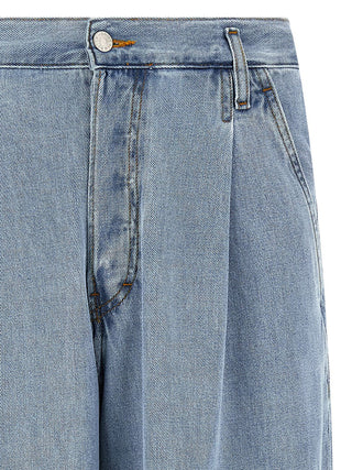Blue Cotton Jeans Denim