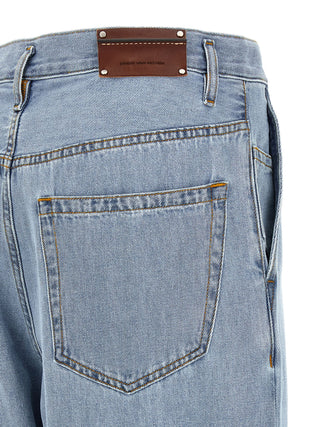 Blue Cotton Jeans Denim