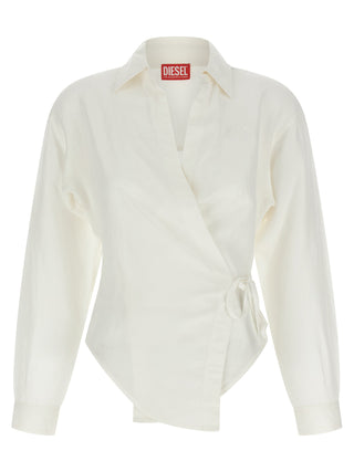 White Modal Blouse