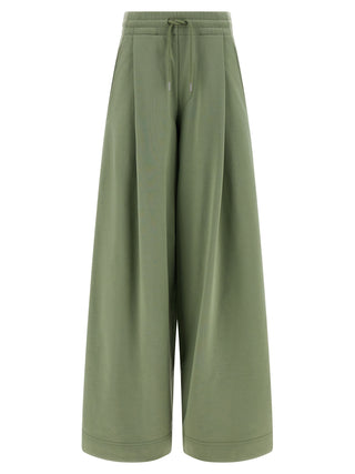Bicolor Cotton Casual Pants