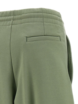 Bicolor Cotton Casual Pants