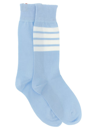 Blue Cotton Socks