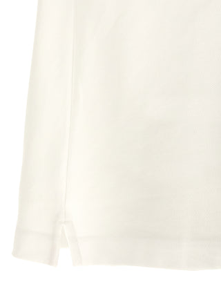 White Cotton Polo Shirt