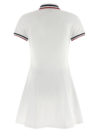 White Cotton Short Dress