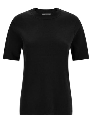 Camiseta de algodón negro