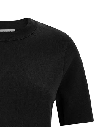 Camiseta de algodón negro