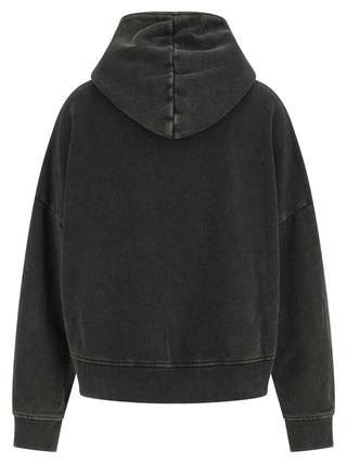 Gray Cotton Hoodie