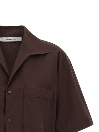Brown Cotton Blouse