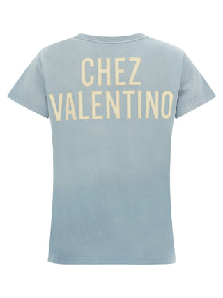 Blue Cotton T-Shirt