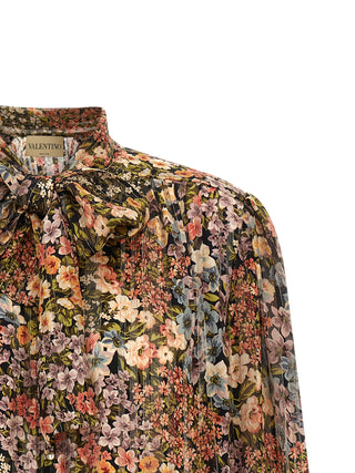 Multicolor Silk Blouse