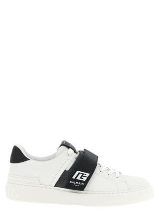 Bicolor Calfskin Low Top Sneakers