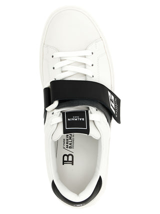 Bicolor Calfskin Low Top Sneakers