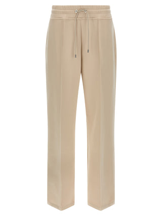 Beige Cotton Joggers (Workout Pants)