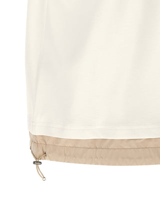 Beige Cotton Sportswear