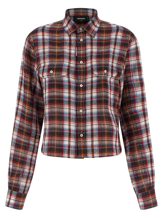 Multicolor Linen Blouse