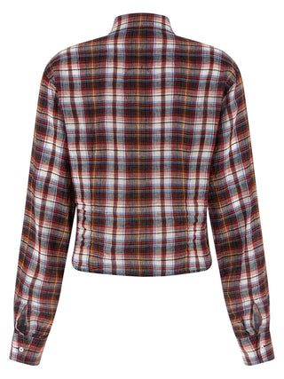 Multicolor Linen Blouse