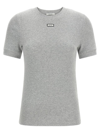 Gray Cotton T-Shirt