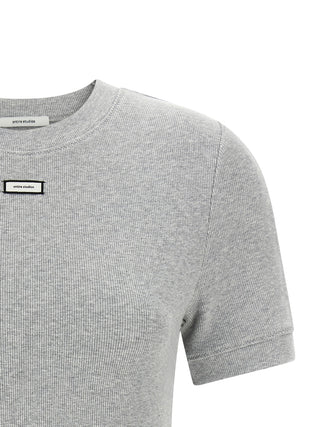 Gray Cotton T-Shirt
