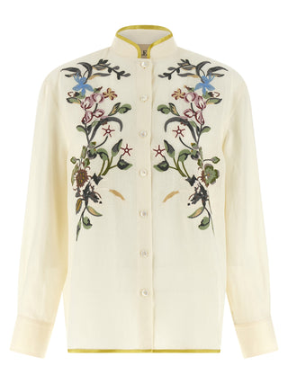 Beige Linen Blouse