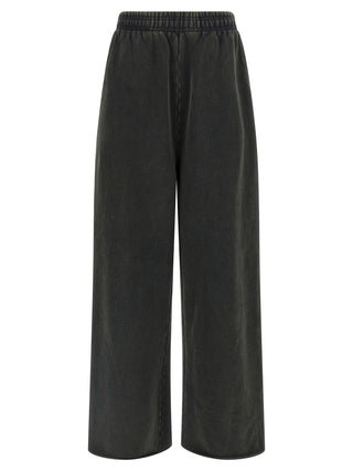 Black Cotton Joggers (Workout Pants)