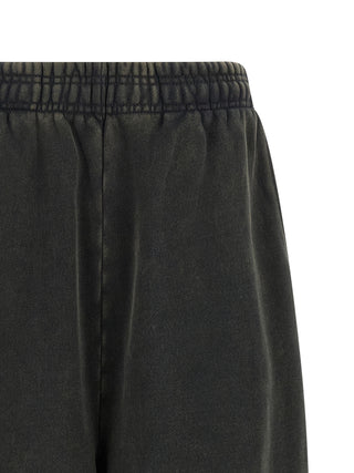 Black Cotton Joggers (Workout Pants)