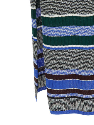 Multicolor Viscose Long Dress