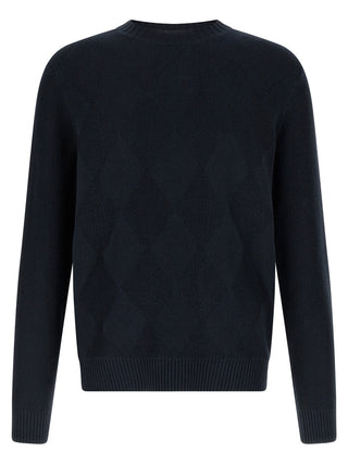 Blue Cotton Cardigan