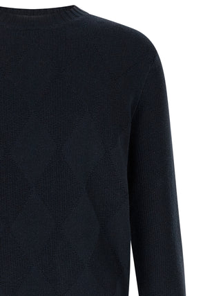 Blue Cotton Cardigan