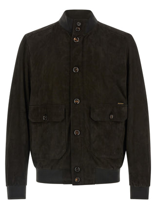 Brown Lamb Leather Leather Jacket