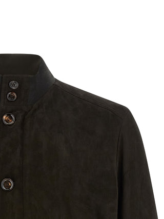 Brown Lamb Leather Leather Jacket