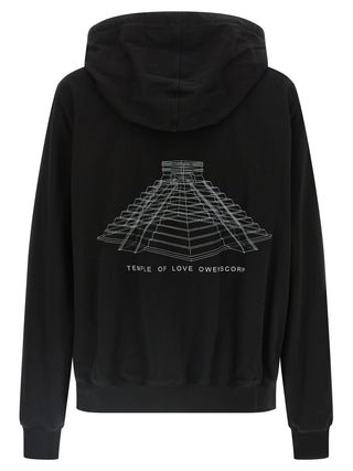 Black Cotton Sweatshirt