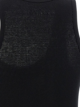 Black Cotton Tank Tops