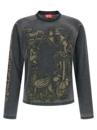 Gray Cotton Sportswear