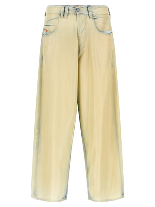 Beige Lyocell Jeans Denim