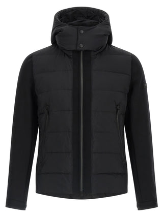Black Nylon Full-Length Jacket