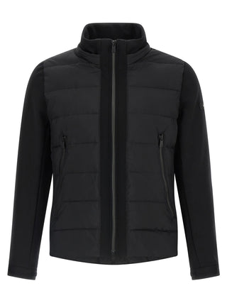 Black Nylon Full-Length Jacket