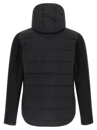 Black Nylon Full-Length Jacket