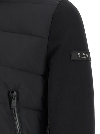 Black Nylon Full-Length Jacket