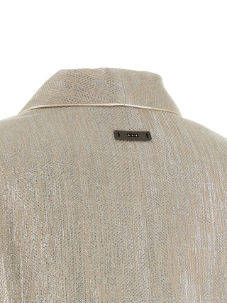 Beige Viscose Blazer
