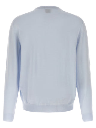 Blue Virgin Wool Cardigan