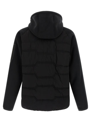 Black Polyester Shell Jacket