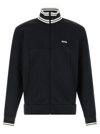 Blue Cotton Sweatshirt