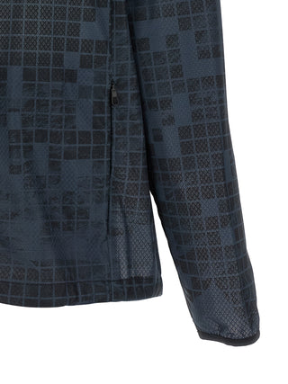 Blue Rubber Shell Jacket