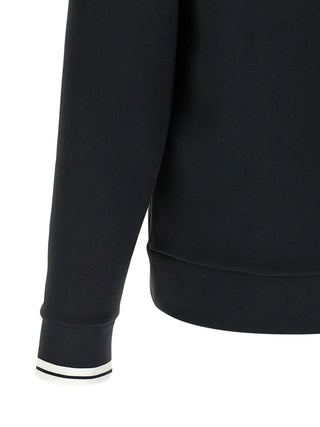 Blue Cotton Sweatshirt