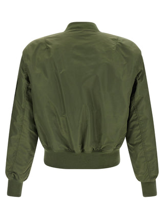 Bicolor Nylon Bomber