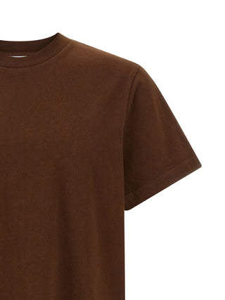 Brown Cotton T-Shirt